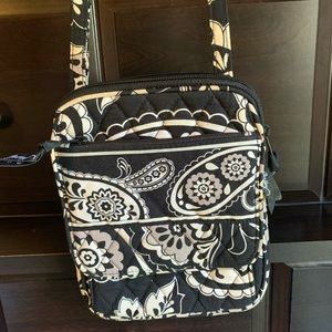 Vera Bradley Midnight Paisley crossbody hipster